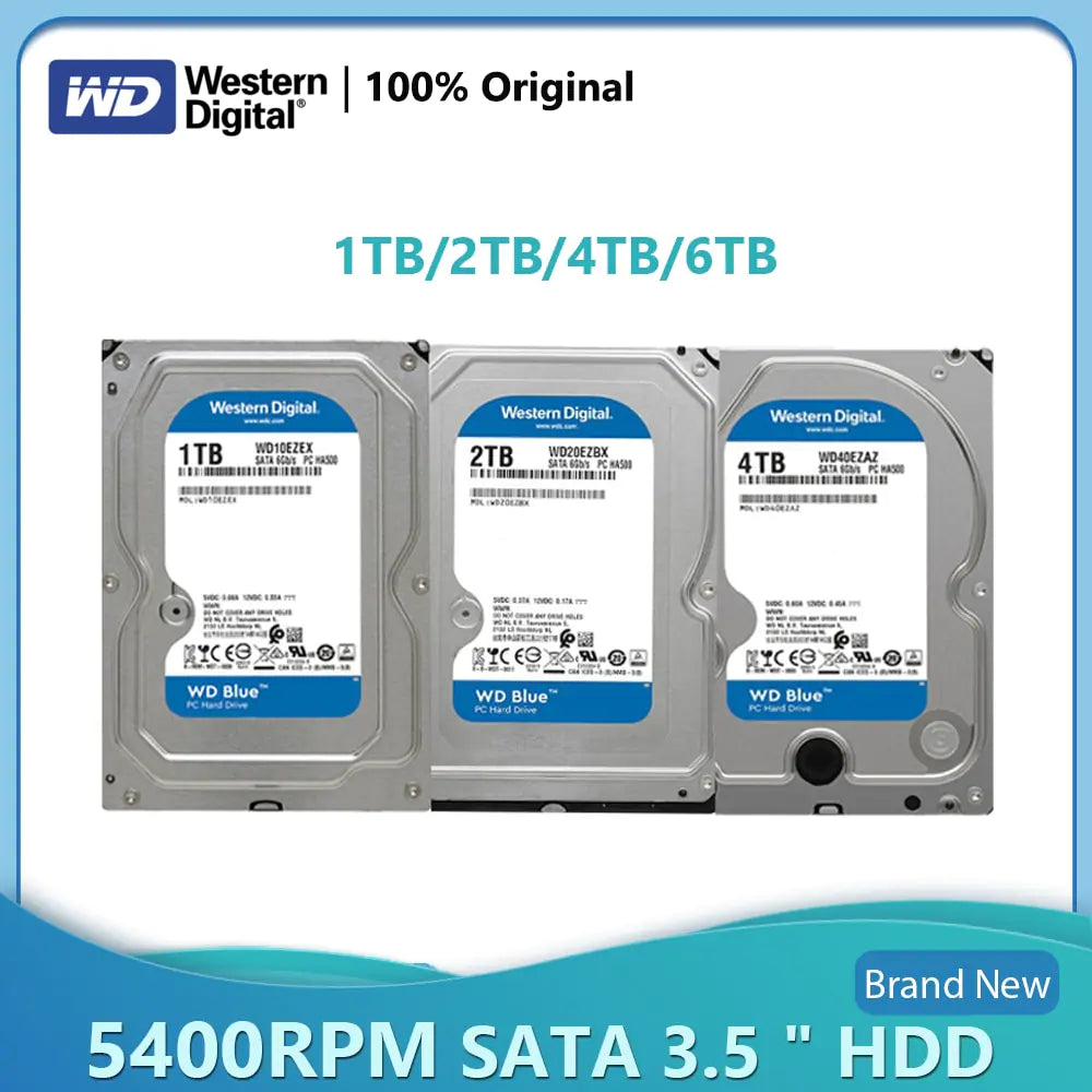 Western Digital HDD Hard Drives