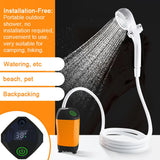 Portable Rechargeable Shower Set